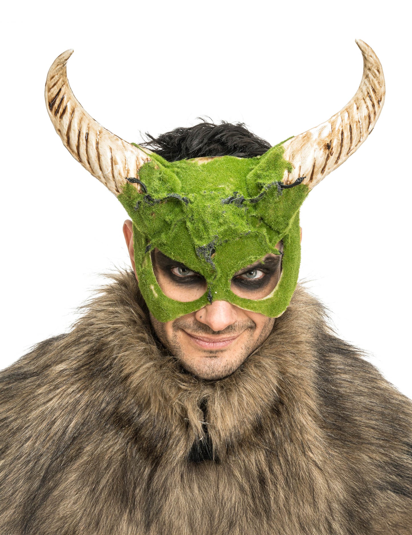 Polomaska rohaté bestie s pěnovým efektem