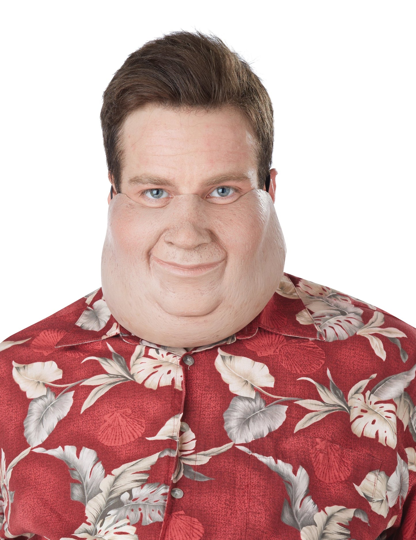 Polomaska pro dospělé s dvojitou bradou