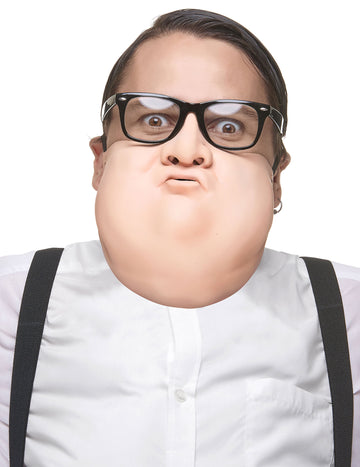 Latexová zvětšovací polomaska pro dospělé