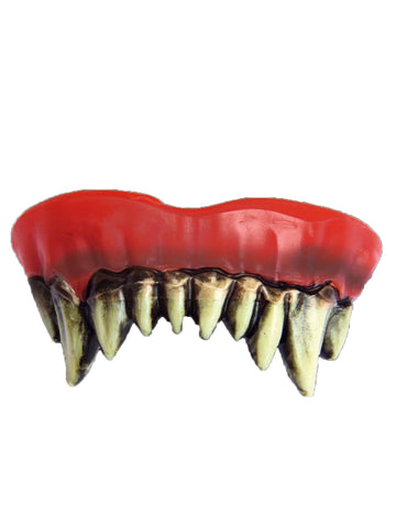 Zubní protézy pro dospělé s hororovým klaunem