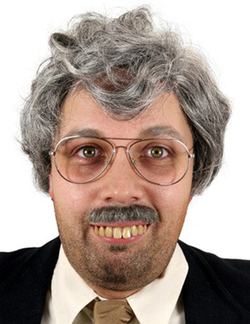 Vtipné zubní protézy s lepidlem