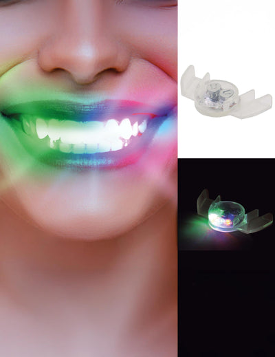 Dentier lumineux LED pour adulte multicolore