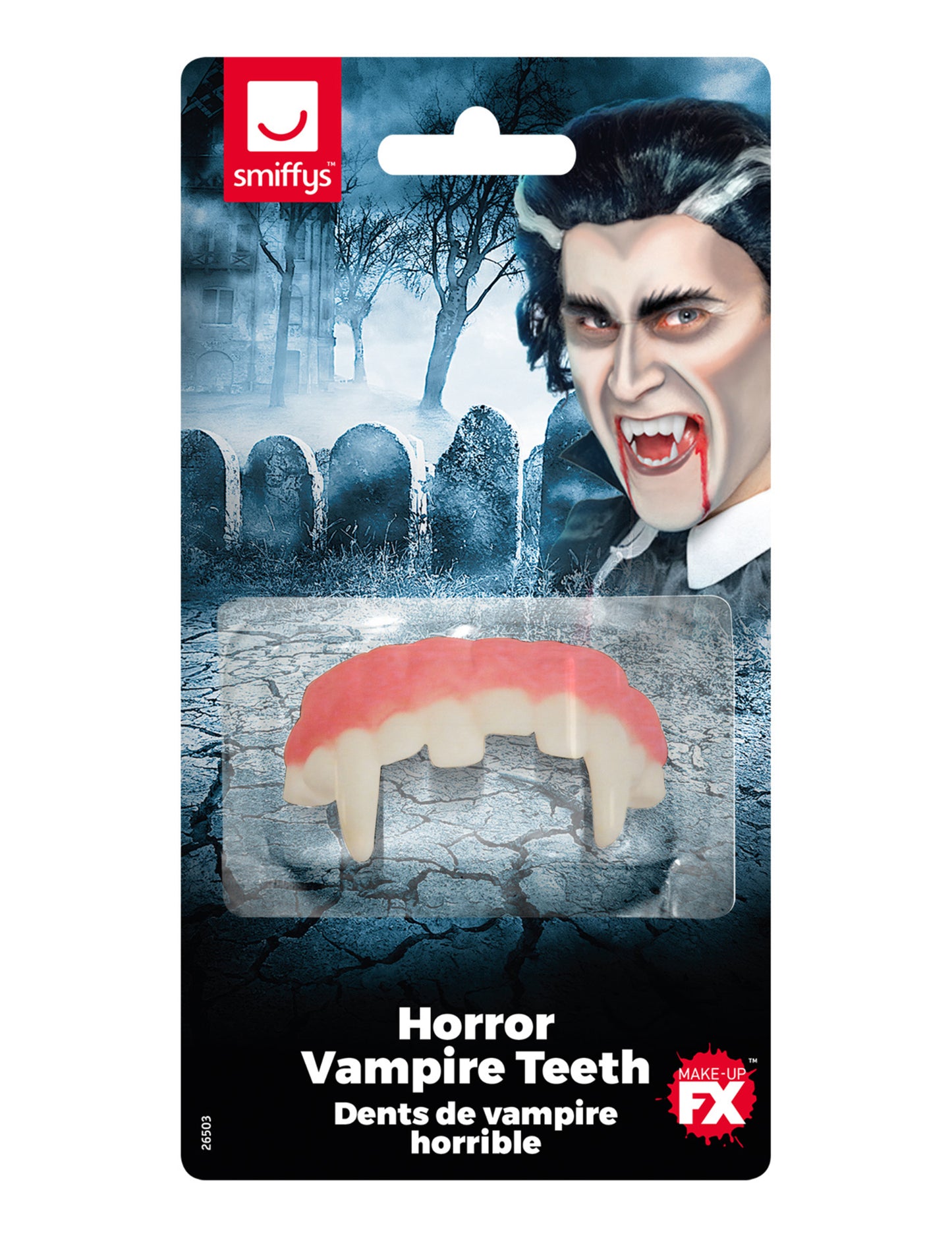 Halloweenský dospělý upírský protézu