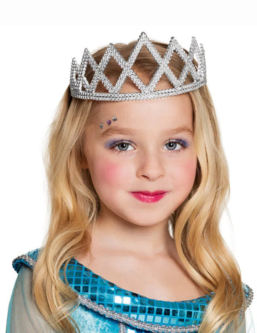 Dětská princeznovská diadém s kamínky