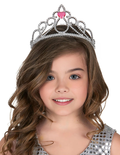 Diadém princezny se srdíčky pro dospělé i děti