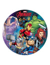 Disque azyme Avengers pour enfant multicolore avec Captain America et Hulk