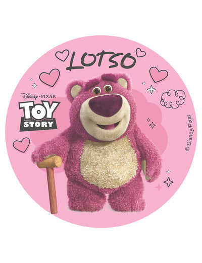 Jedlý papír na dort Lotso™ 20 cm