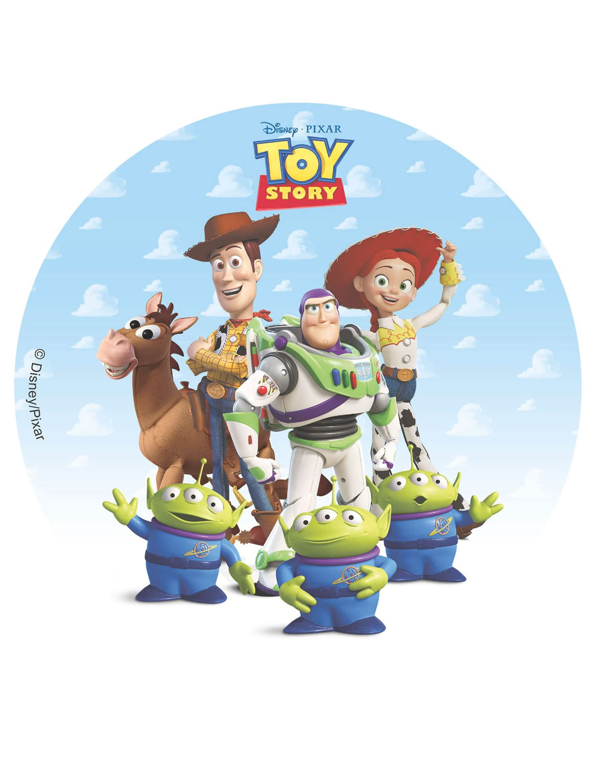 Jedlý papír na dort Toy Story™ 20 cm