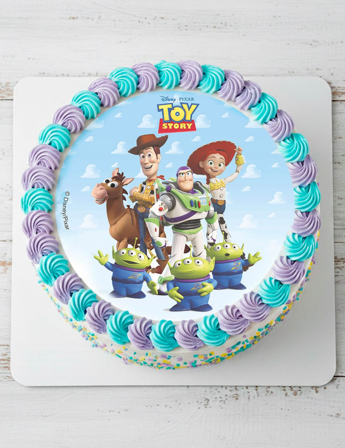 Jedlý papír na dort Toy Story™ 20 cm