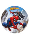Disque azyme Spiderman multicolore avec Venom