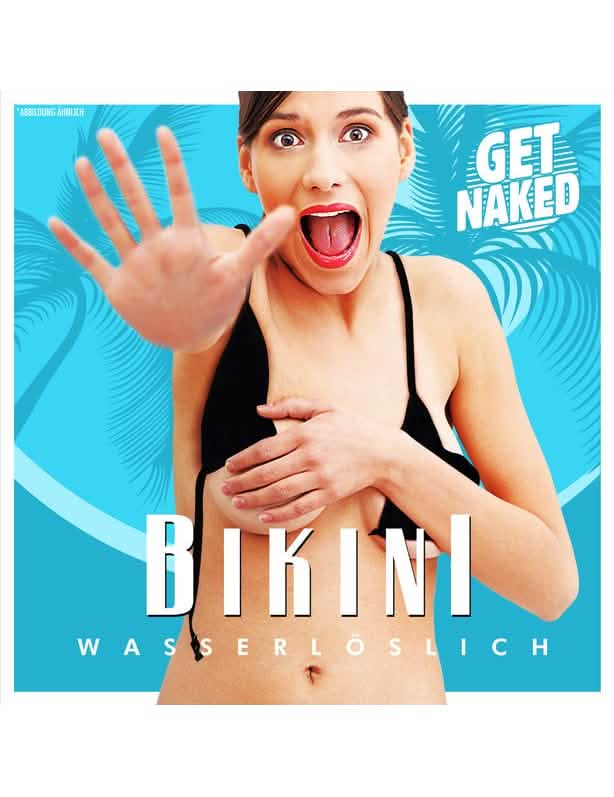 rozpustné bikiny pro ženu černá