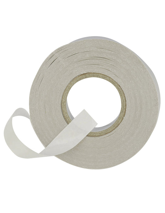 Adhésif double face pour décoration discrète blanc