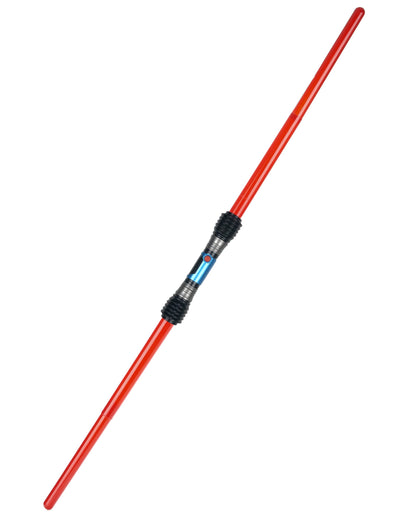 Double sabre lumineux et sonore pour enfant rouge en plastique