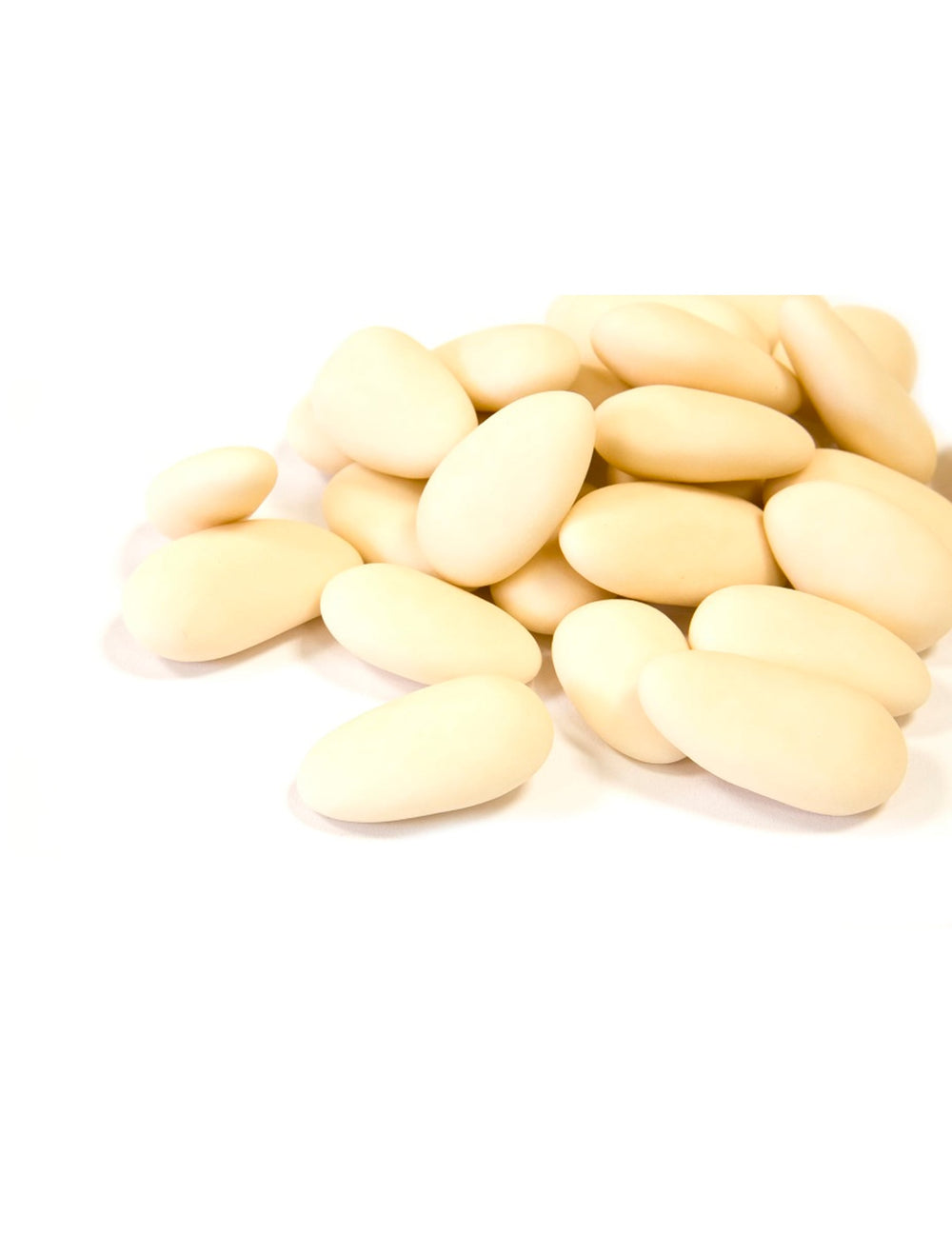 Dragées amandes pour mariage couleur ivoire