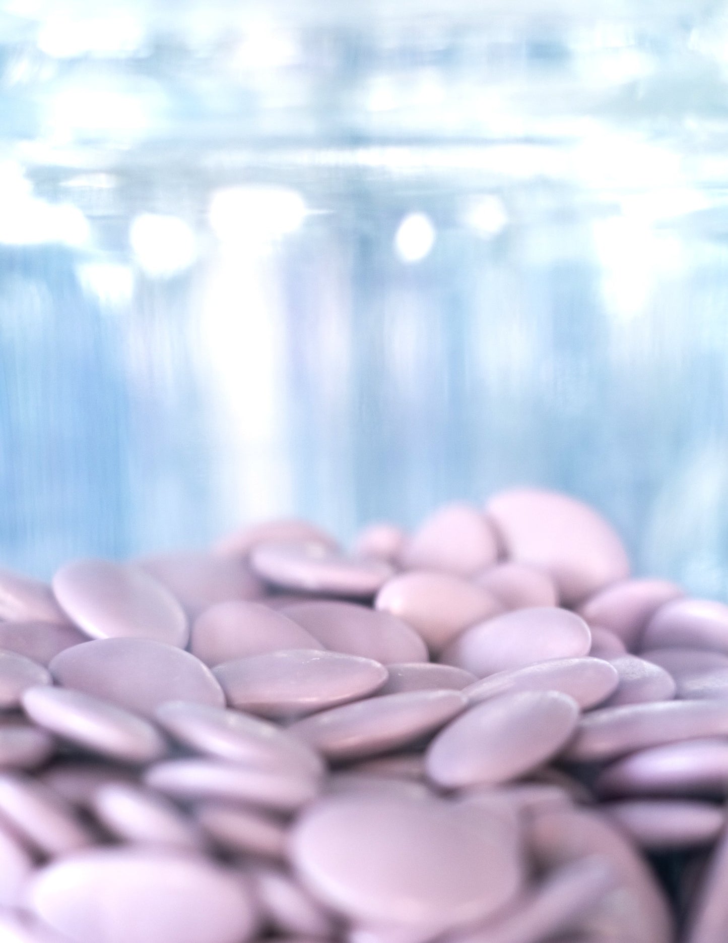 Čokoládové dražé v barvě šeříku 500 g na první přijímání 