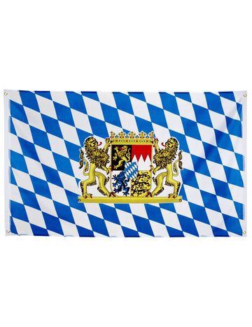 Banner - Bayerische Fahne blau-weiss 90 x 150 cm