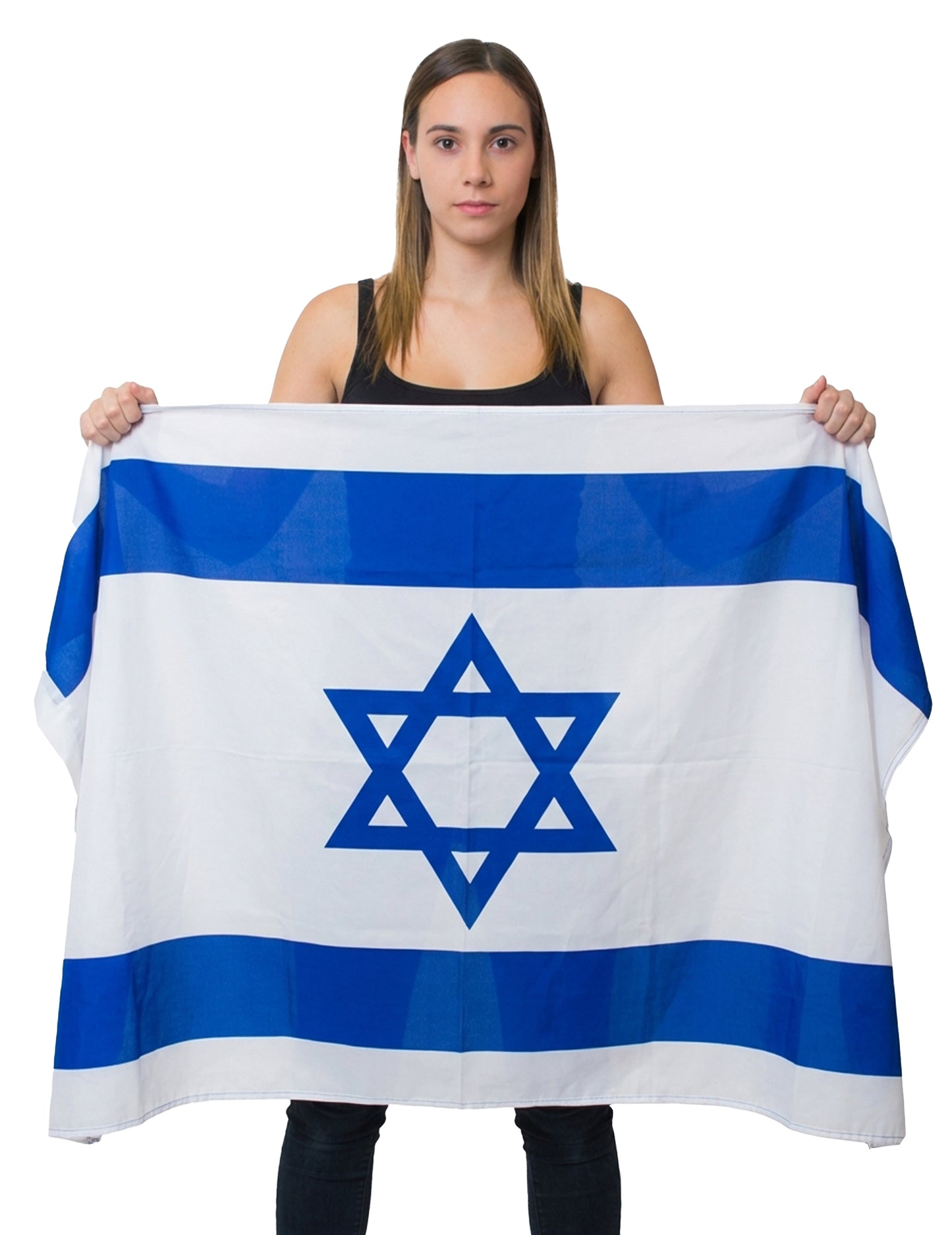 Vlajka Izraele z tkaniny 150 x 90 cm 