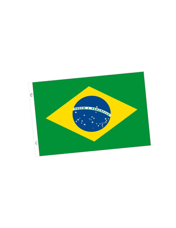 Vlajka brazilských fanoušků 150 x 90 cm