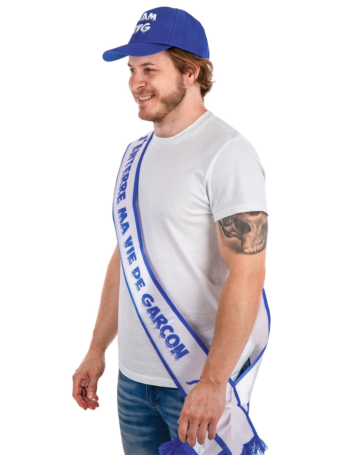 Blauer Schal, ich begrabe mein Leben als Junge