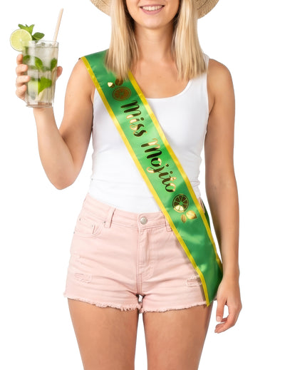 Echarpe Miss Mojito verte femme