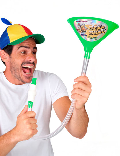 Zelený pivní trychtýř