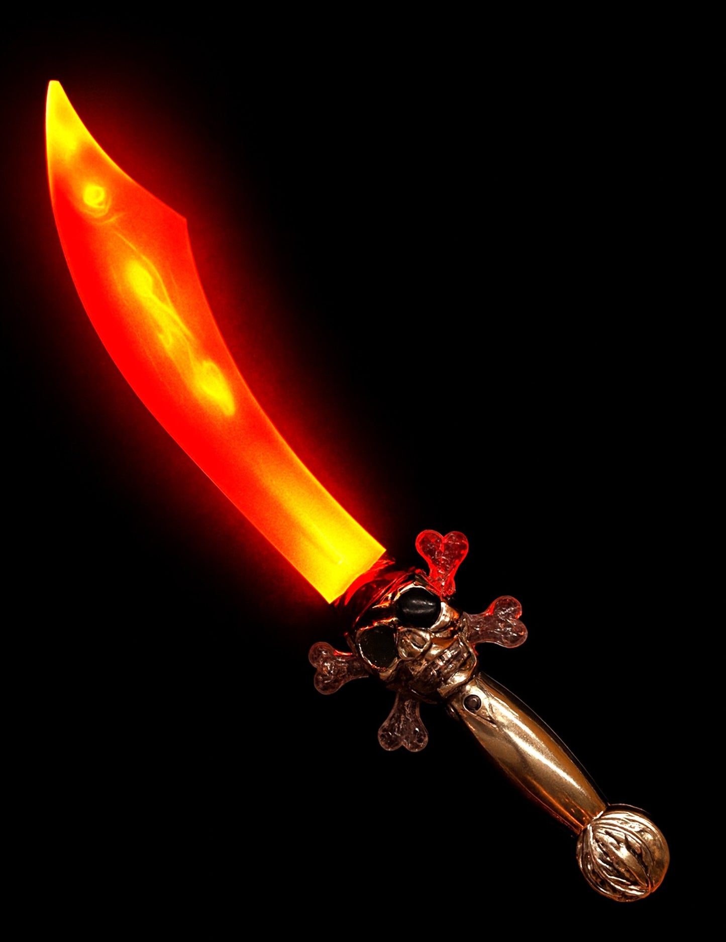 Svítící pirátský meč 40 cm 