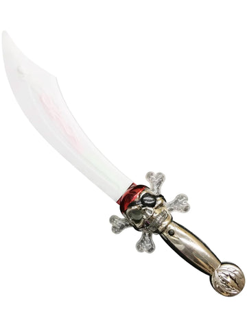 Svítící pirátský meč 40 cm 