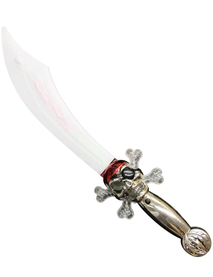 Svítící pirátský meč 40 cm 