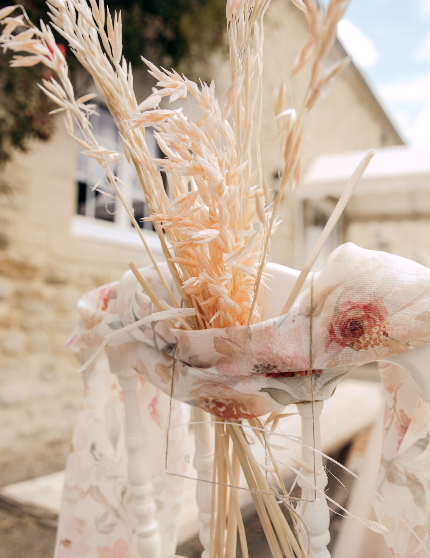 Přírodní sušený ovesný klas 100g 73 cm venkovskou atmosféru