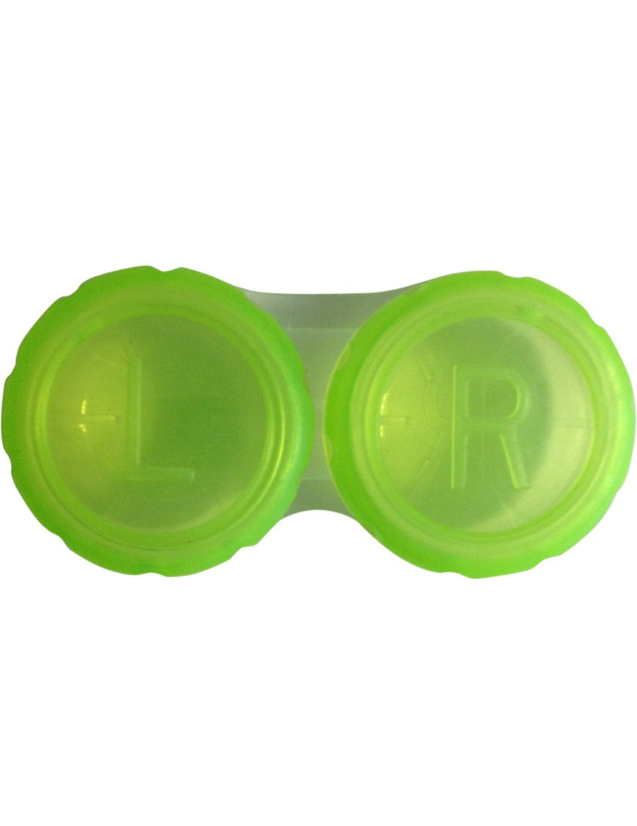 Pouzdro na čočky pro dospělé zelené