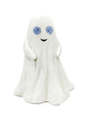 Dekorační duch Summerween z magnezitu s animovanýma LED očima 34,5 x 24 x 42 cm