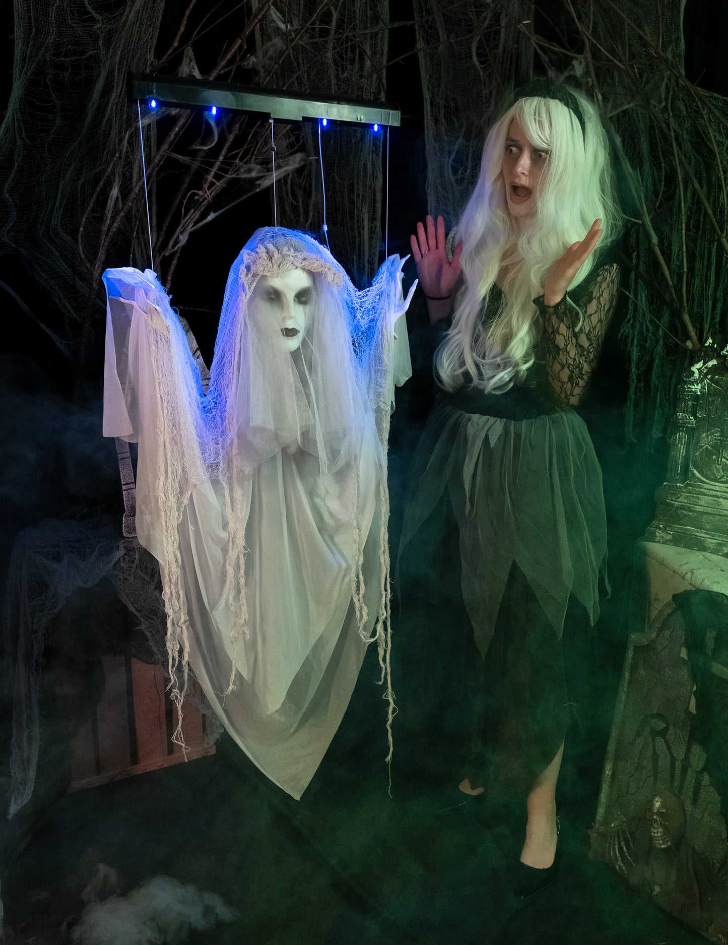 Děsivý plovoucí duch 120 cm