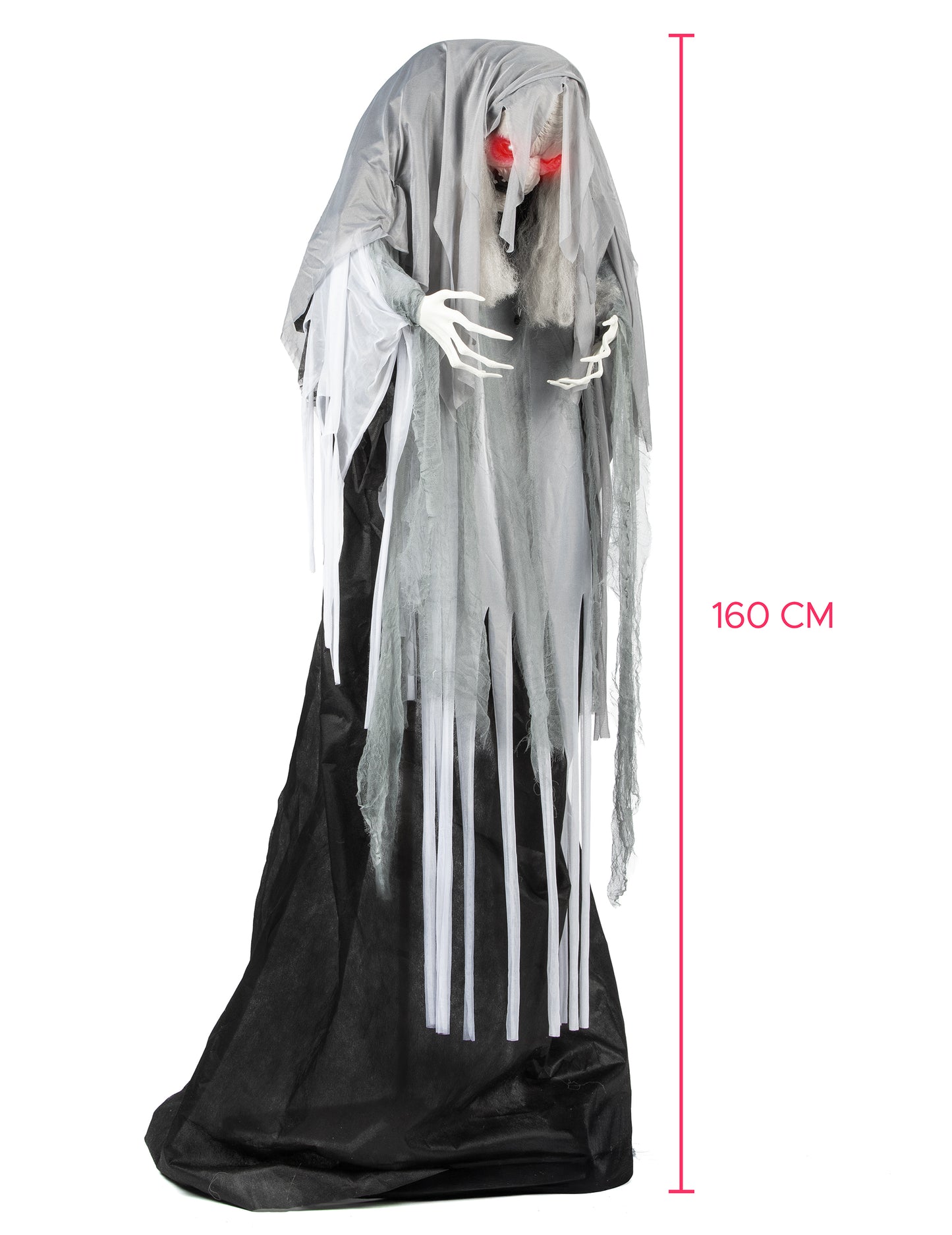 Animovaná čarodějnice 160 cm