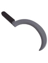 Faucille Halloween pour adulte en plastique gris et noir