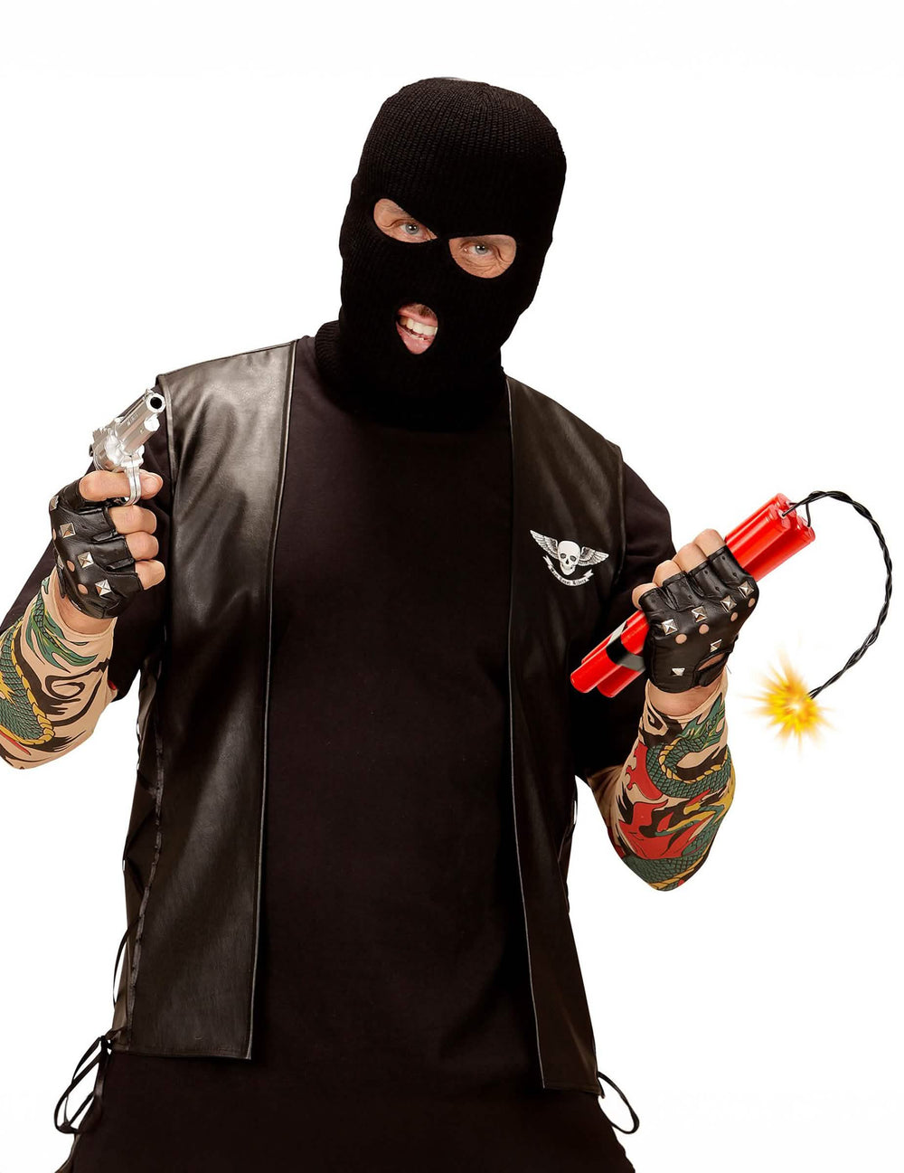 Zinscenování s falešným dynamitem pro dospělého