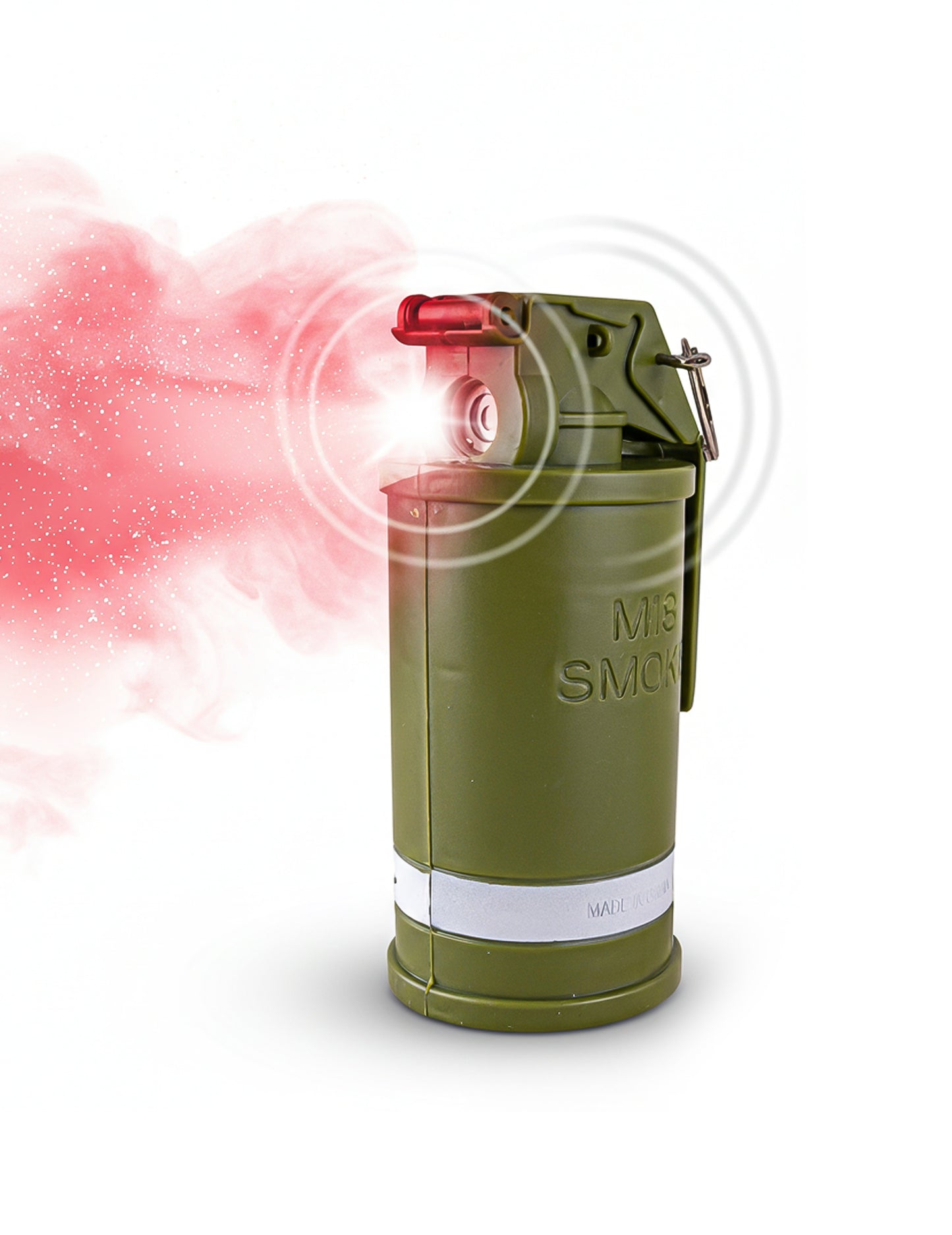 Falešný granát s kouřem, zvukem a světlem 