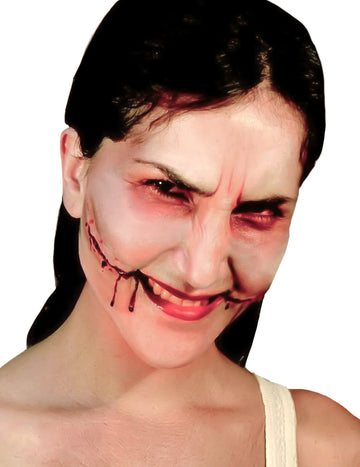 Falešná rána dospělý andělský úsměv Halloween