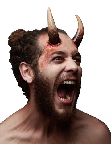Falešné rohy pro dospělé ďábly na Halloween