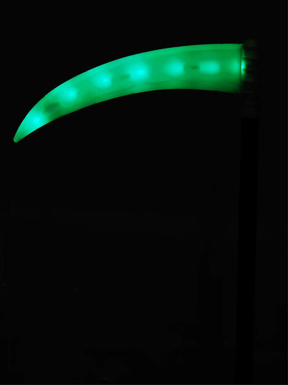 Plastový falešný symbol se zelenou LED diodou