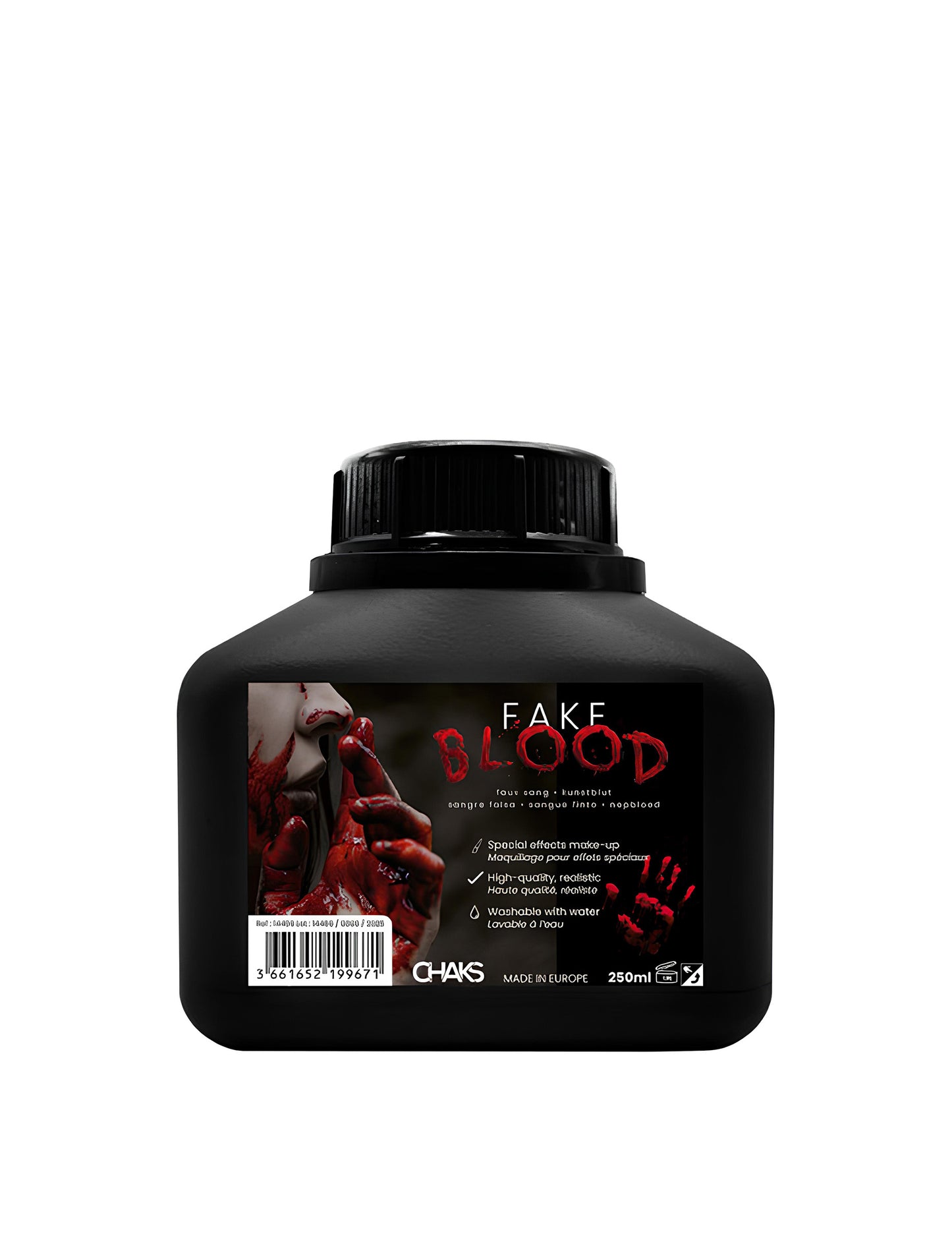 Falešná krev, kvalita pro speciální efekty, tmavě červená, 250 ml