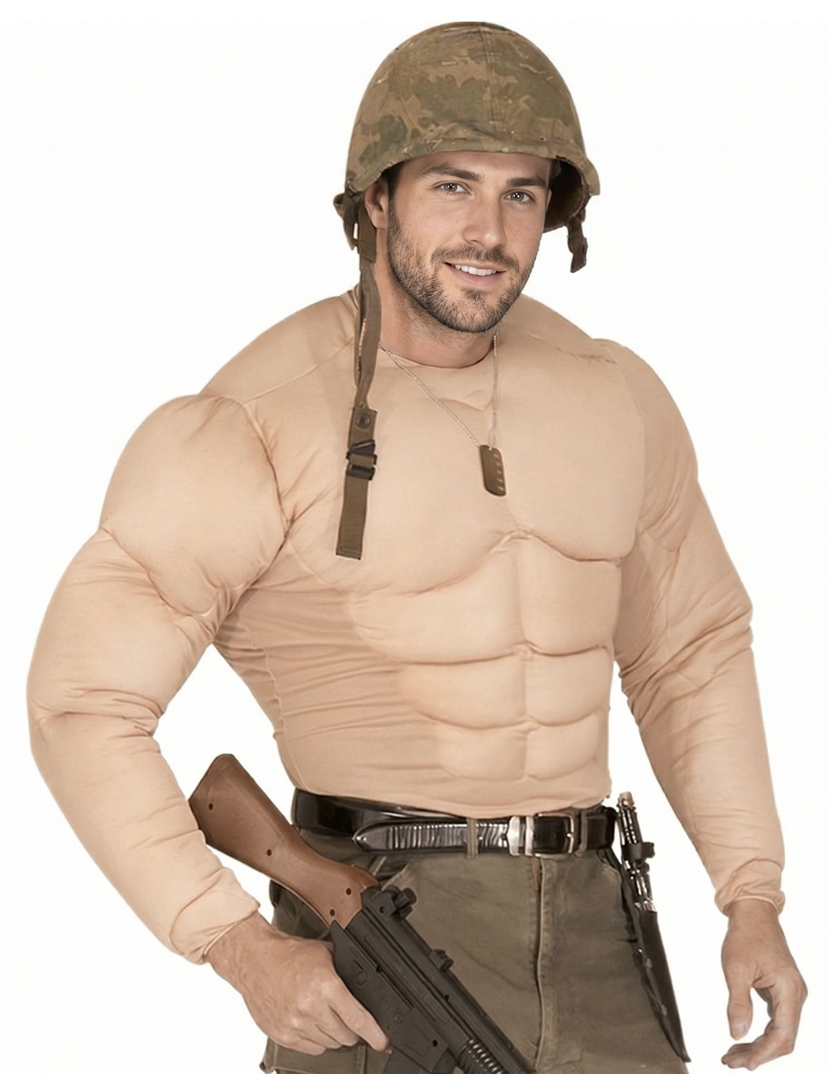 Falešný trup pro dospělé vojenské svaly