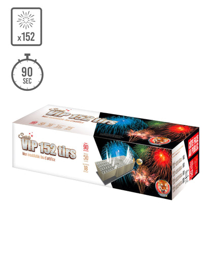 VIP® ohňostroj na večierok 152 výstrelov 90 sek