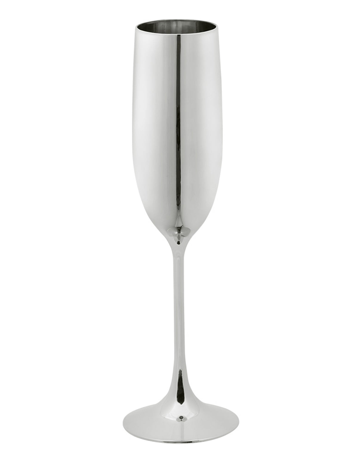 Flûte à champagne pour fête argentée