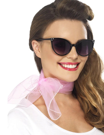 Dámský růžový šátek