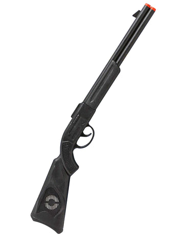 Fusil d'assaut pour enfant noir avec embout orange