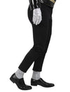 Gant et chaussettes de Michael Jackson pour adulte argentés à paillettes