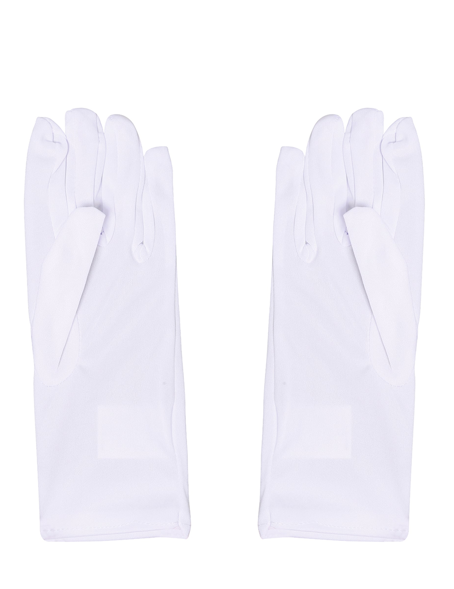 Vue de face des gants courts pour enfant