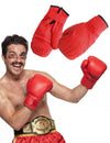 Gants de boxe pour adulte rouges