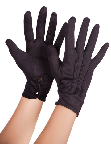 Černé rukavice pro dospělé