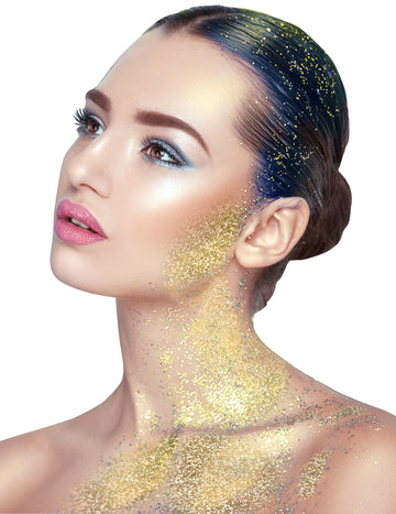 Zlatý třpytivý gel 20ml